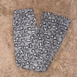 Rene Rofe Gray Cat Pajama Pants